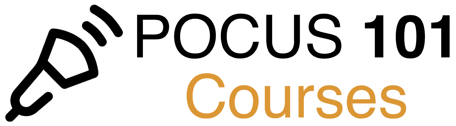 POCUS 101 Courses Training Certification Point of Care Ultrasound Logo